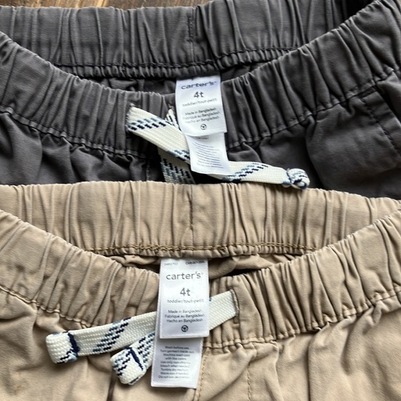 Gray and tan shorts - Picture 6 of 6